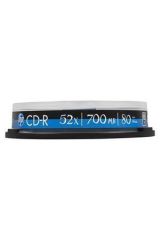 HP  CD-R, 700 MB, 52x, 10 ks, spindle, HP 69308 ,balení 10 ks