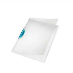 Leitz  Desky s klipem Color Clip Magic, světle modrá, PP, A4, LEITZ