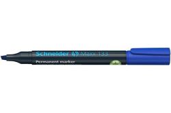 Permanentní popisovač Maxx 133, modrá, 1-4mm, klínový hrot, SCHNEIDER