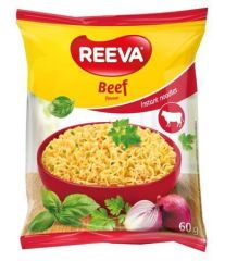 Instantní nudlová polévka, hovězí, 60 g, REEVA 125247