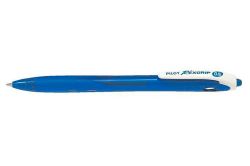 Kuličkové pero Rexgrip, modré tělo, 0,21mm, modrá, PILOT