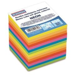 Papírové bločky v kostce, barevné, 90x90x85, DONAU ,balení 800 ks