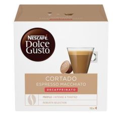 Kapsle do kávovaru, 16 ks, NESCAFÉ Dolce Gusto Cortrado bez kofeinu