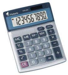 Kalkulačka, stolní GVA-260, 10místný displej, VICTORIA