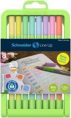 SCHNEIDER  Finelinery Line-Up Pastel, sada 8 barev, 0,4 mm, SCHNEIDER 191088