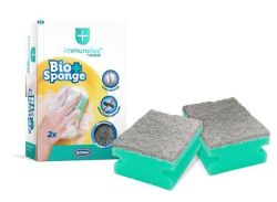 Houba na mytí nádobí Bio Sponge Immunetec, 2 ks, BONUS B693 ,balení 2 ks