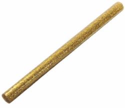 Glitter glue stick, to glue gun, 3 pcs, 11 x 200 mm, gold ,balení 3 ks