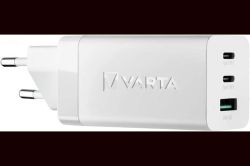 Smiffys  Síťová nabíječka High Speed, 1x USB, 2x USB-C, 65W, VARTA 57956101401