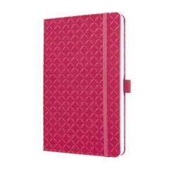 Exkluzivní zápisník “Jolie”, růžová, linkovaný, 135x203 mm, 174 listů, SIGEL
