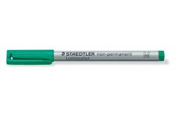 STAEDTLER  Ne-permanentní popisovač Lumocolor 315 M, zelená, OHP, 1 mm, STAEDTLER