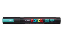 Posca  Akrylový popisovač Posca PC-5M, kovově zelená, 1,8-2,5 mm, UNI 2UPC5MMZ