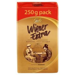 Káva Wiener Extra, pražená, mletá, 250 g, GALA 530714