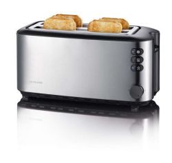 SEVERIN  Toaster, 4 toasty, broušená ocel, SEVERIN