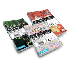 Sešit Fantasy colours, A4+, linkovaný, 36+2 listů, vícebarevný, MITAMA 62292-90269