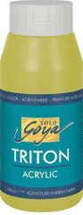 Akrylová barva TRITON SOLO GOYA, sv.olivová zelená, 750 ml, KREUL