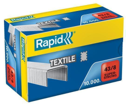 rapid  Drátky Superstrong, 43/8, pozinkované, na textil, RAPID