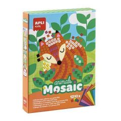 Apli  Kreativní sada Animals Mosaic, lesní zvířátka, APLI Kids 14289