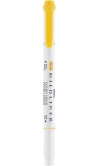 Zvýrazňovač Mildliner Warm, zlatá, oboustranný, 1,0-3,5 mm, ZEBRA 78350