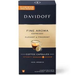 Kávové kapsle Fine Aroma, 10 ks, DAVIDOFF 522670 ,balení 10 ks