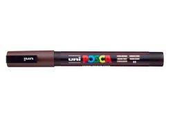 Akrylový popisovač Posca PC-3M, tmavě hnědá, 0,9-1,3 mm, UNI 2UPC3MSB