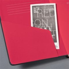 SIGEL  Exkluzivní zápisník Conceptum Red Edition, černo-červená, A5, linkovaný, 97 listů, tvrdé desky, SI