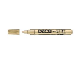 ICO  Lakový popisovač Decomaker, zlatá, 2-4mm, ICO