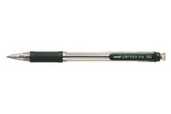 UNI  Kuličkové pero SN-101 Laknock Fine, černá, 0,4mm, stiskací mechanismus, UNI