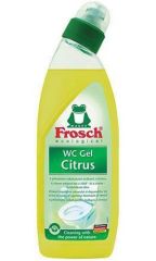 WC čistící gel, citrus, 750 ml, FROSCH