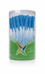 FLEXOFFICE  Kuličkové pero Candee, modrá, 0,3 mm, s uzávěrem, 50ks, FLEXOFFICE ,balení 50 ks