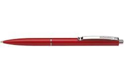 SCHNEIDER  Kuličkové pero K15, červená, 0,5mm, stiskací mechanismus, SCHNEIDER ,balení 20 ks