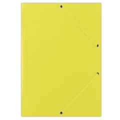 Desky s gumičkou Standard, žluté, karton, A4, DONAU