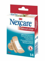 Náplast na zastavení krvácení Nexcare Blood Stop, 14ks/balení, 3M