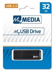 USB flash disk, 32 GB, USB 2.0, MYMEDIA