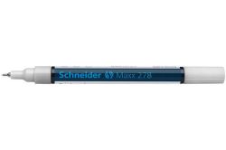 SCHNEIDER  Permanentní lakový popisovač Maxx 278, bílá, 0,8mm, SCHNEIDER