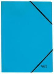 Leitz  Desky na dokumenty Recycle, modrá, karton, A4, LEITZ 39080035