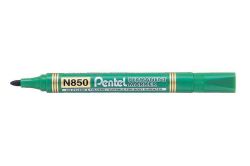 Permanentní popisovač N850, zelená, 1,5 mm, kuželový hrot, PENTEL N850-DE