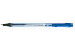 PILOT  Kuličkové pero BP-S Matic, transparentní tělo,modrá, 0,27mm, PILOT