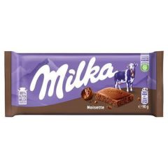 Mléčná čokoláda Noisette, 90 g, MILKA 4316831
