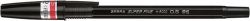 ZEBRA  E20661 Kuličkové pero H-8000, černá, 0,21 mm, s víčkem, ZEBRA