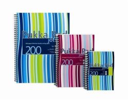 Pukka Pad  Blok Jotta, mix barev, linkovaný, drátěná kroužková vazba, A4, 100 listů, PUKKA PAD
