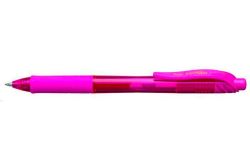 Gelové pero EnerGelX BL107, růžová, 0,35 mm, s víčkem, PENTEL BL107-PX