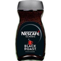 Instantní káva, 200 g, NESCAFÉ Black Roast