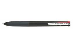 Čtyřbarevné pero Super Grip G, černá, PILOT BPKGG-35M-B