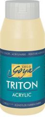 Akrylová barva TRITON SOLO GOYA, béžová, 750 ml, KREUL