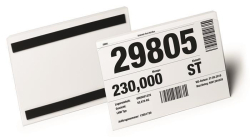 Durable  Logistická kapsa HARD COVER, transparentní, A5, horizontální, magnetická, DURABLE 119819 ,balení 10 ks