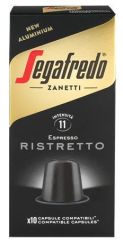 Kávové kapsle Ristretto, kompatibilní s Nespresso, 10 ks, SEGAFREDO 2603 ,balení 10 ks