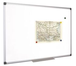 VICTORIA  Bílá magnetická tabule, 90x120cm, hliníkový rám, VICTORIA