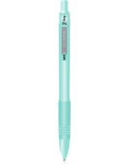 ZEBRA  Kuličkové pero Z-Grip Pastel, zelená, 0,27 mm, stiskací mechanismus, ZEBRA 91804