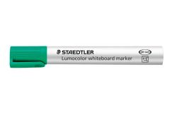 STAEDTLER  Popisovač na bílou tabuli Lumocolor 351 B, zelená, klínový hrot, STAEDTLER