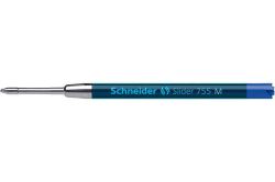 SCHNEIDER  Náplň do kuličkového pera Slider 755, modrá, 0,5mm, SCHNEIDER